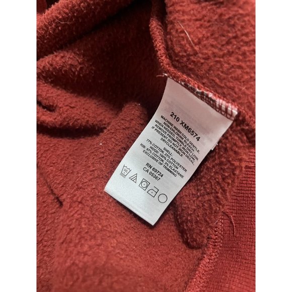 Columbia 1/4 Zip Pullover Sweater Men's Size XL Red Mock Neck Sweatshirt - Picture 3 of 4